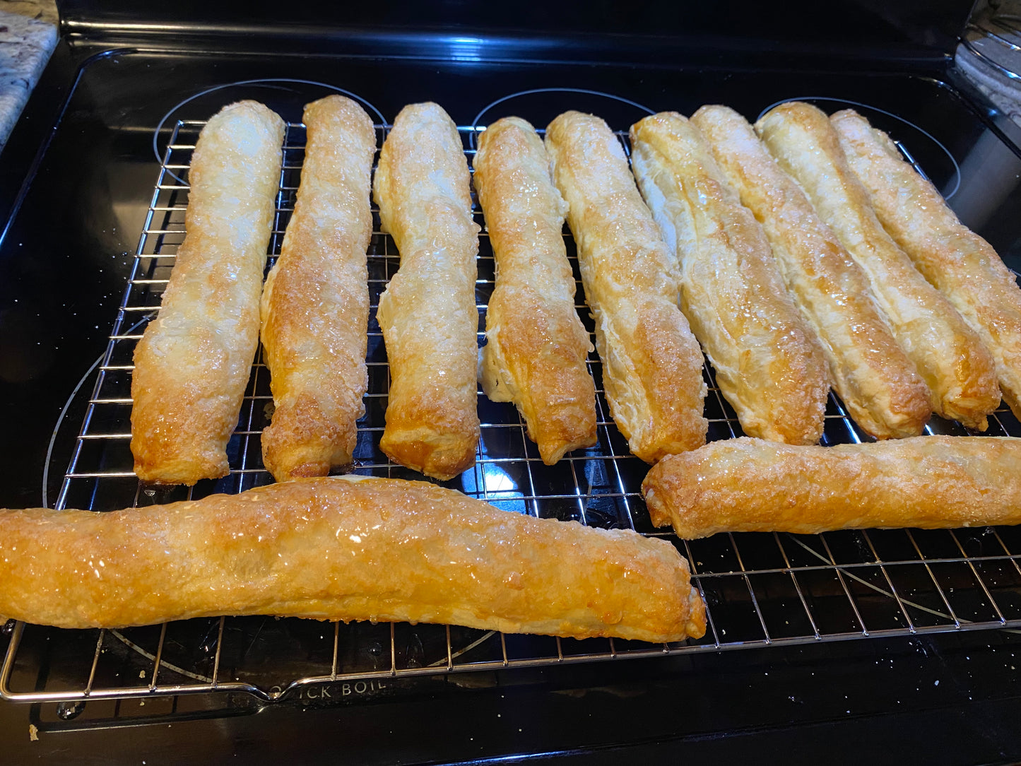 Quesitos (Puerto Rican creamcheese pastry)