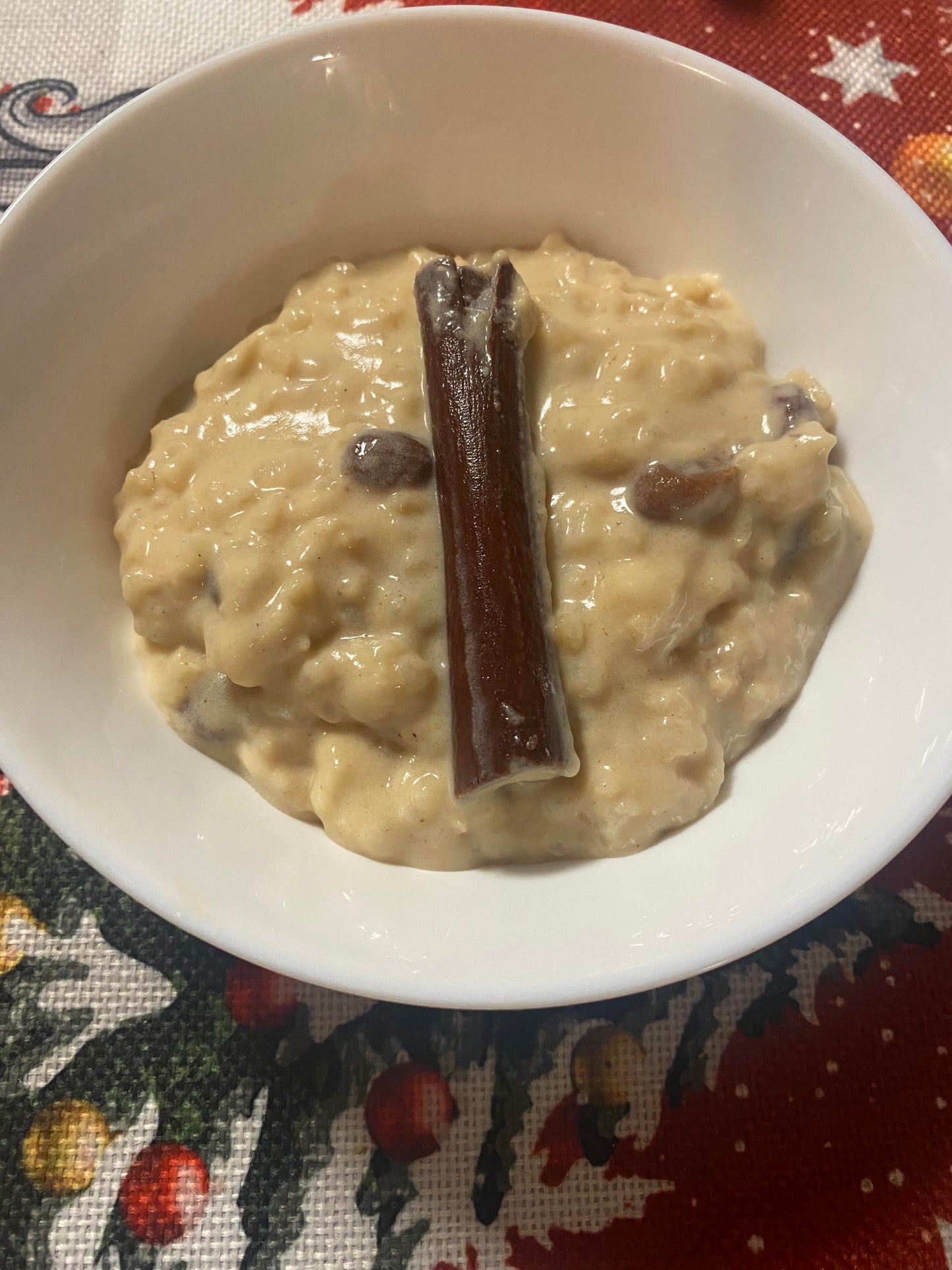 Arroz con dulce (Rice pudding)