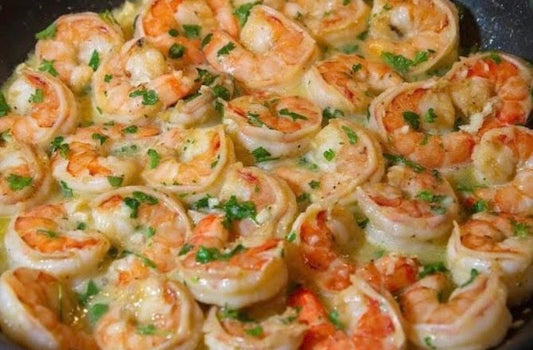 CAMARONES AL AJILLO (SHRIMP SCAMPI)