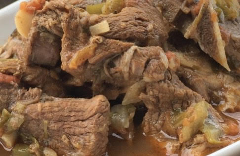 CHIVO GUISADO (STEWED GOAT)