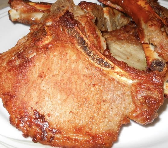 CHULETAS FRITAS (FRIED PORK CHOPS)