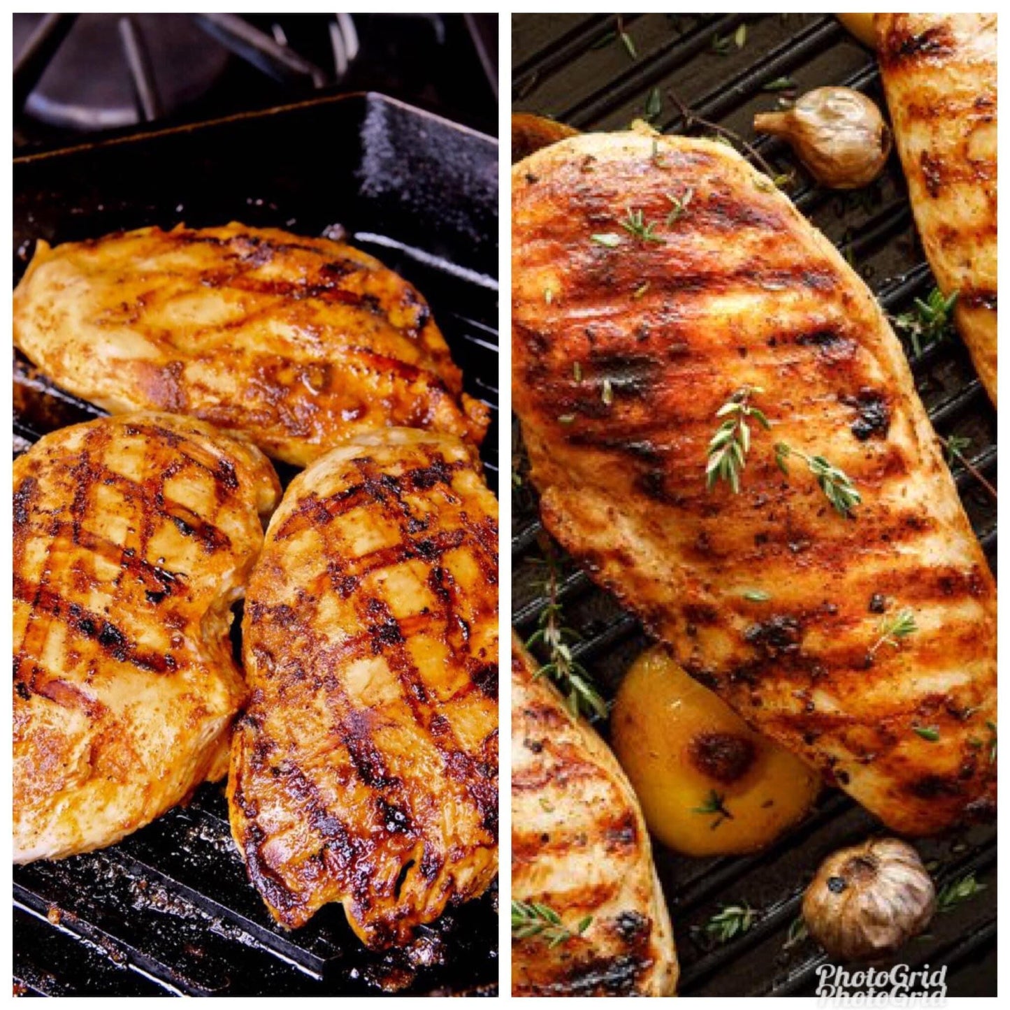 Pechuga de pollo a la parilla (Grilled chicken breast)