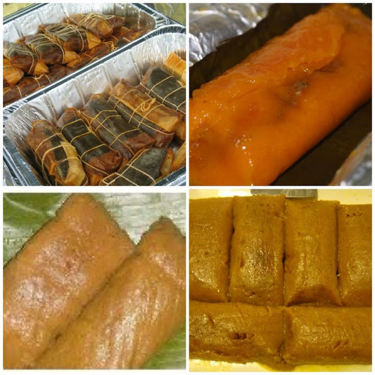 Pasteles En Hoja (Puerto Rican Tamales) SOLD BY THE DOZEN ONLY