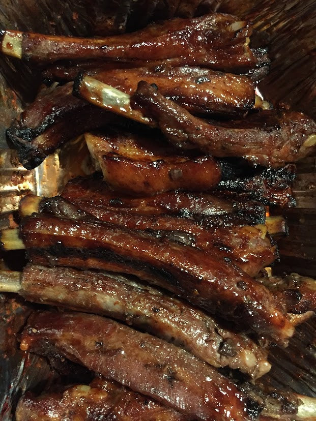 Costillas al BBQ (Barbeque ribs)